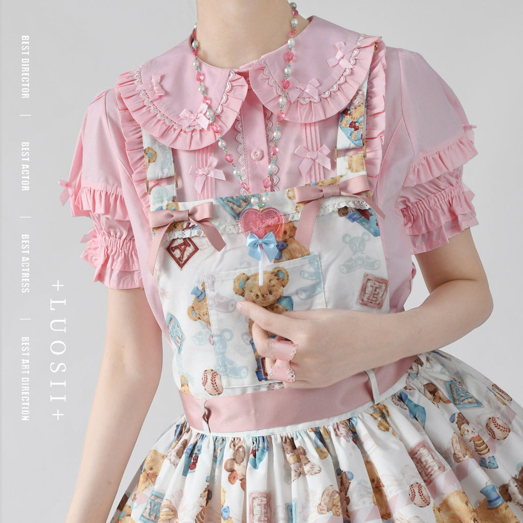 Creamy Condensed Milk - Kawaii Lolita Short-Sleeve Shirt - image 23