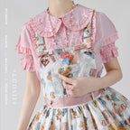 Creamy Condensed Milk - Kawaii Lolita Short-Sleeve Shirt - image 23