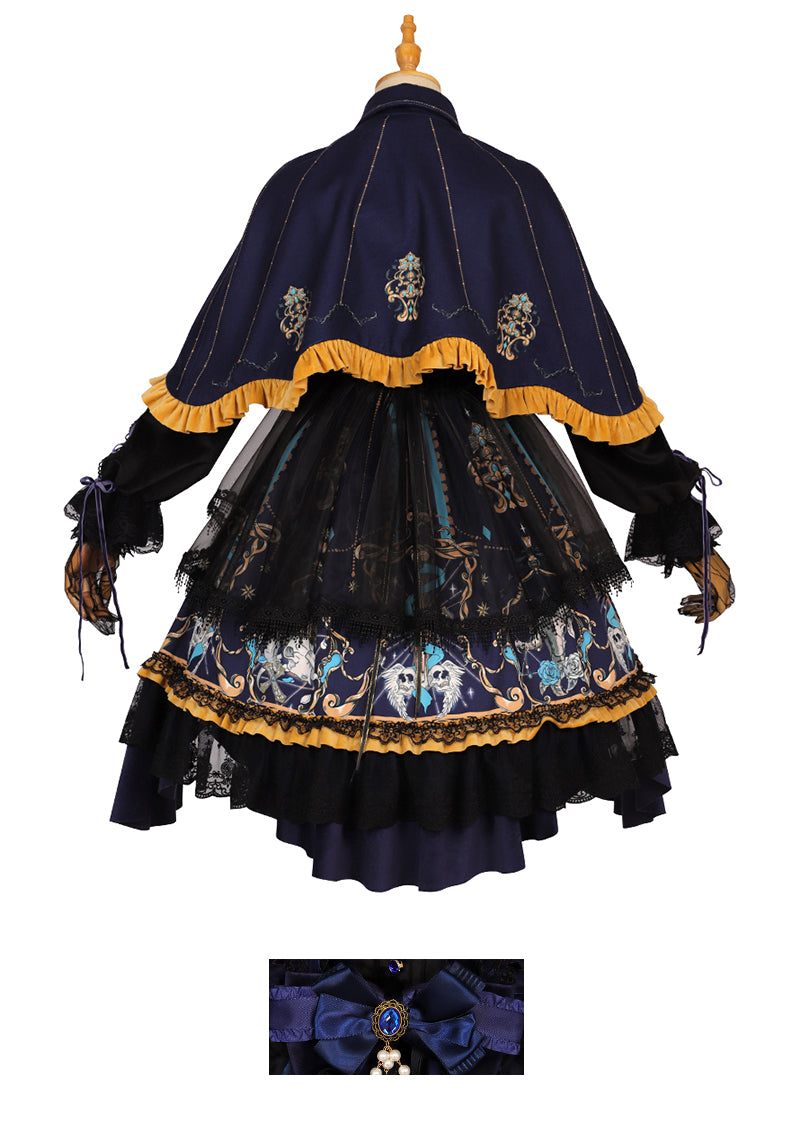 God Redemption - Retro Gothic OP, Printed Dress and Accessories - image 12