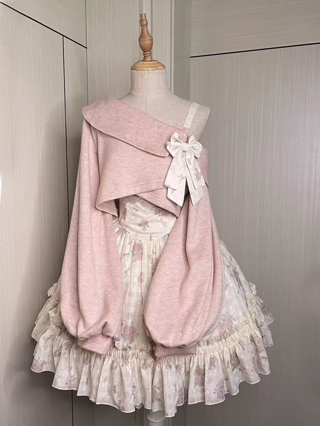 Twilight Rose - Sweet Lolita Dress Sweater and JSK - image 22