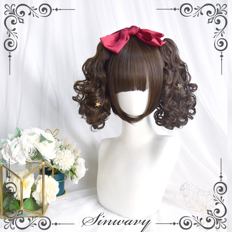 Pandora's Box - Lolita Short Wig with Cute Double Ponytails - image 28