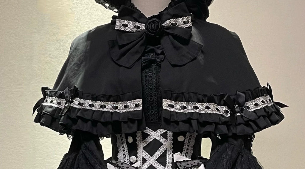 Vintage Lolita Dress Set, Cotton Shirt - image 26