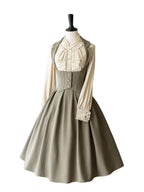 Retro Elegant Lolita Bustier JSK Dress Multicolor - image 4
