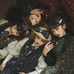 Rose - Elegant Lolita Fishbone Grid Skirt Customized - image 11
