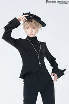 Yan Ye - Swallowtail Ouji Lolita Long Vest - image 10