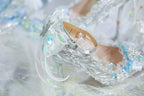 Mermaid Seashell - Sweet Lolita Heels with Detachable Chains - image 15
