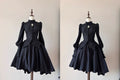 Shadow Hymn - Gothic Lolita Solid Shirt & Skirt, Side Zipper - image 8