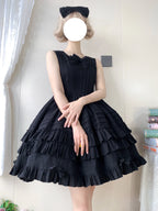 Elegant Lolita JSK Dress Solid Color JSK - image 13