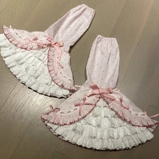 Berry Trap Embroidered Sweet Lolita OP Dress and Accessories - image 17