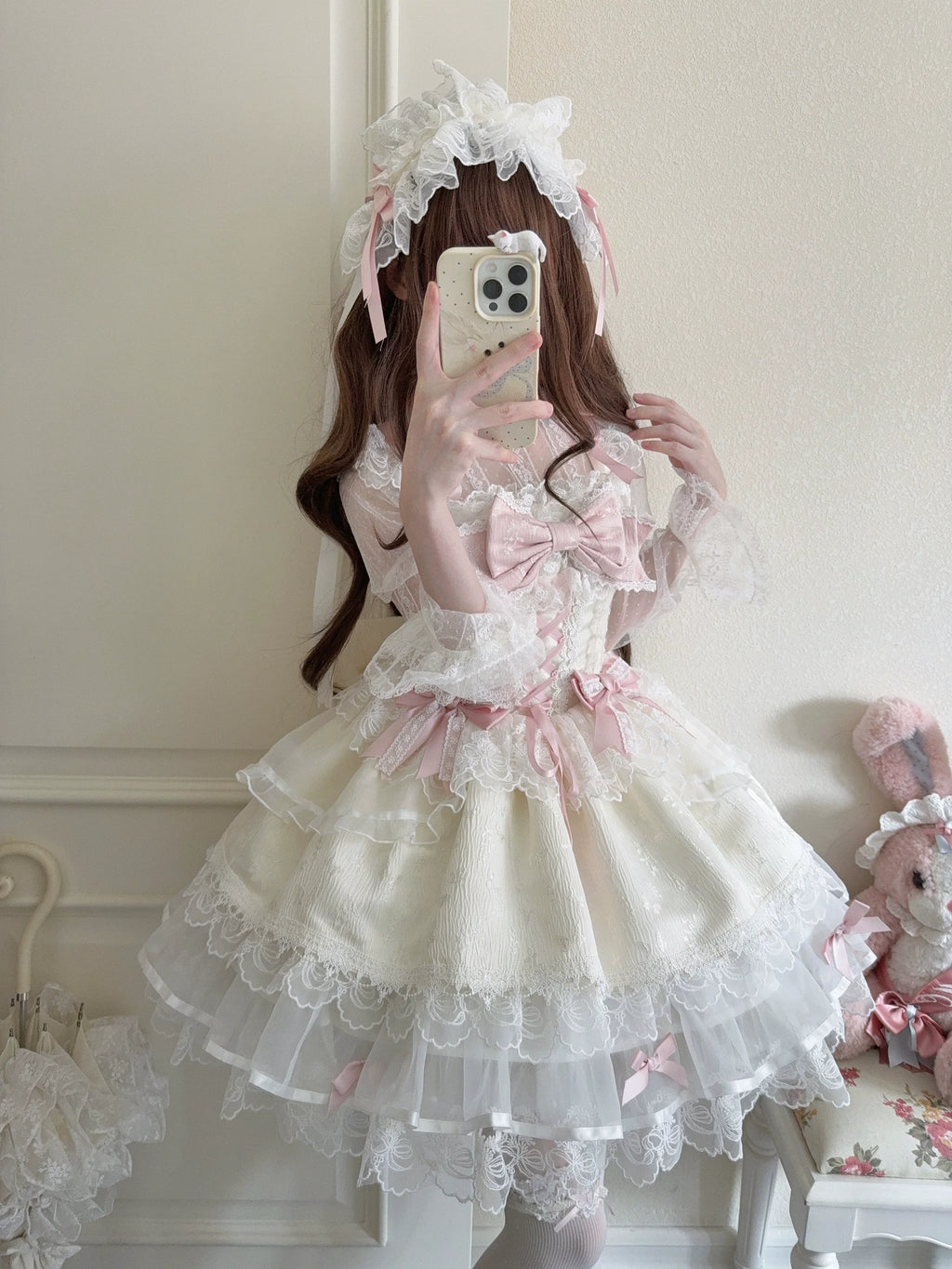 Fleeting Isle - Sweet Lolita Ballet Style JSK Dress - image 29