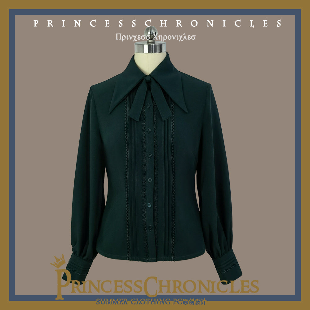 Retro Ouji Lolita Blouse in Multiple Colors - image 6