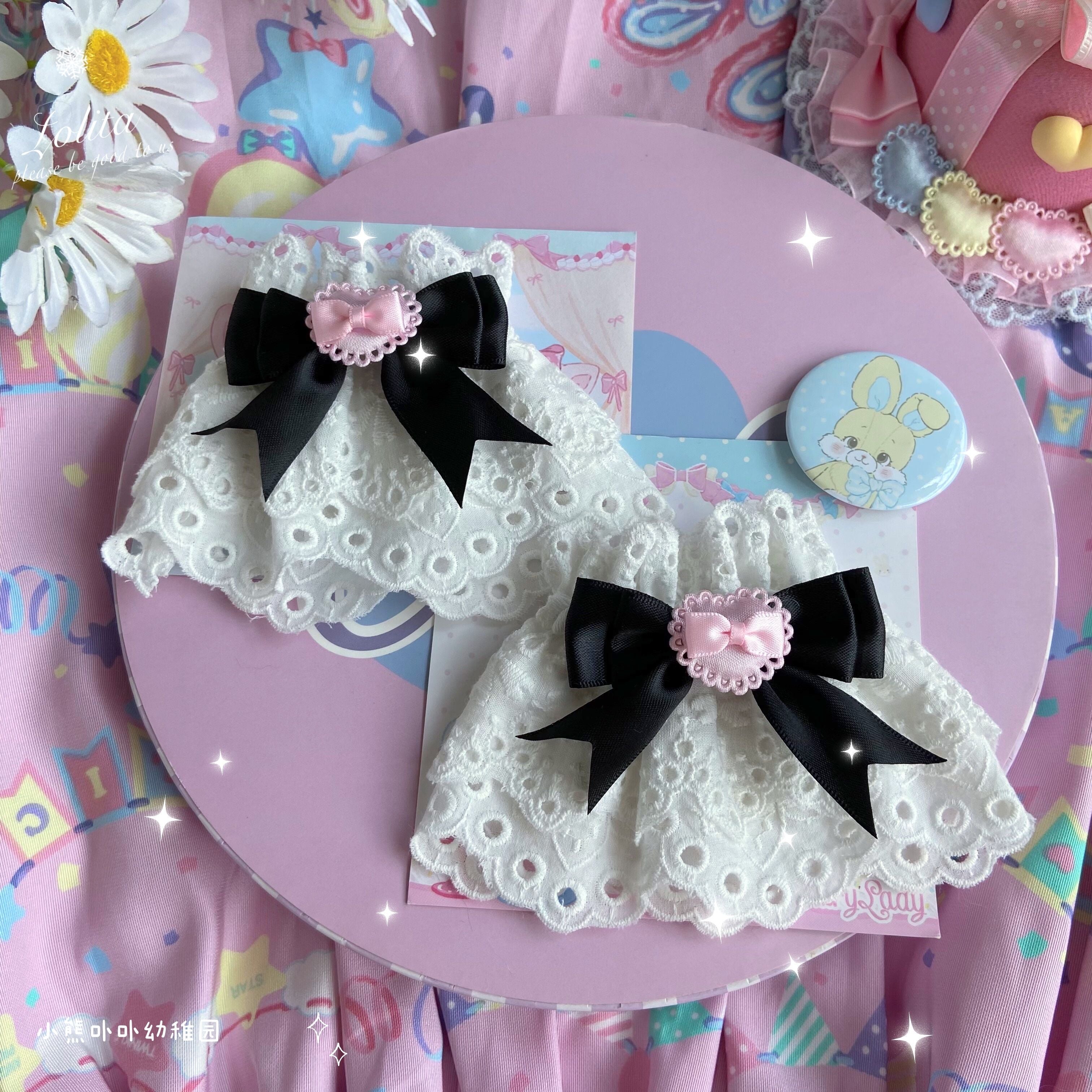 Sweet Lolita Cuff with Heart and Bow - image 8