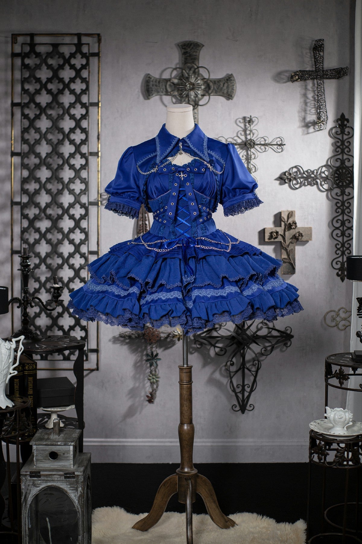Contract Cross Gothic Elegant Lolita JSK - image 22