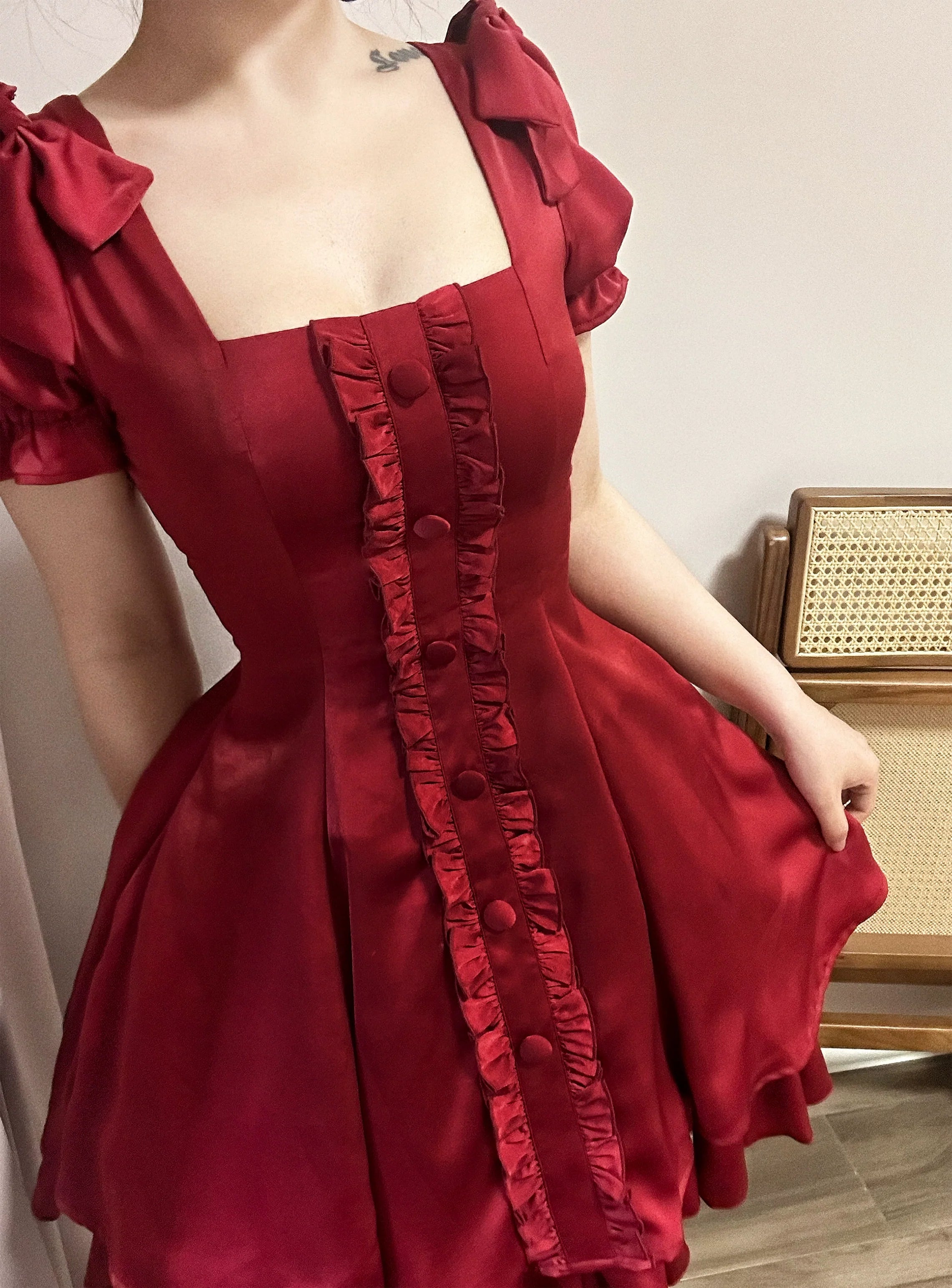 Plus Size Lolita OP Dress Summer Dress - image 10