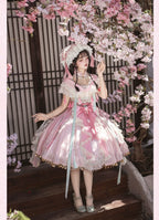 Hibiscus Huadan Pink Short JSK Dress Series and Accessories - image 10