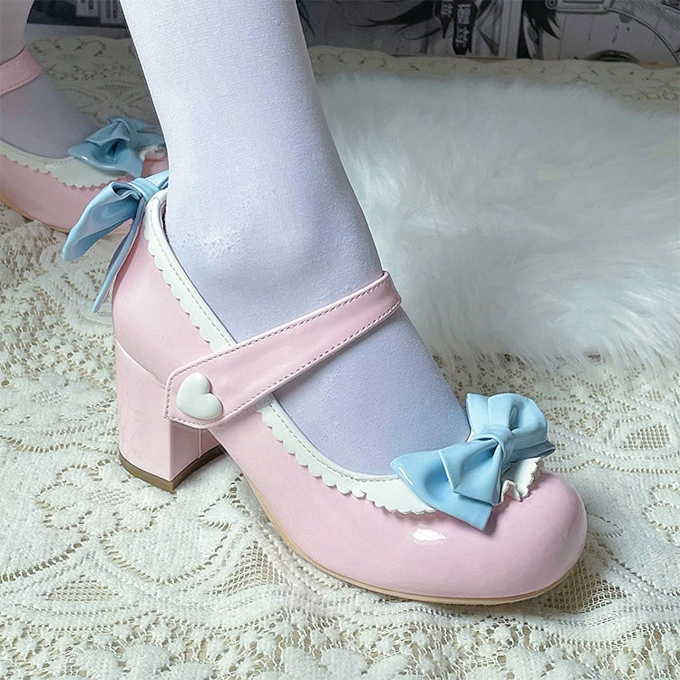 Elegant Lolita Heels Shoes Mary Jane Shoes - image 35