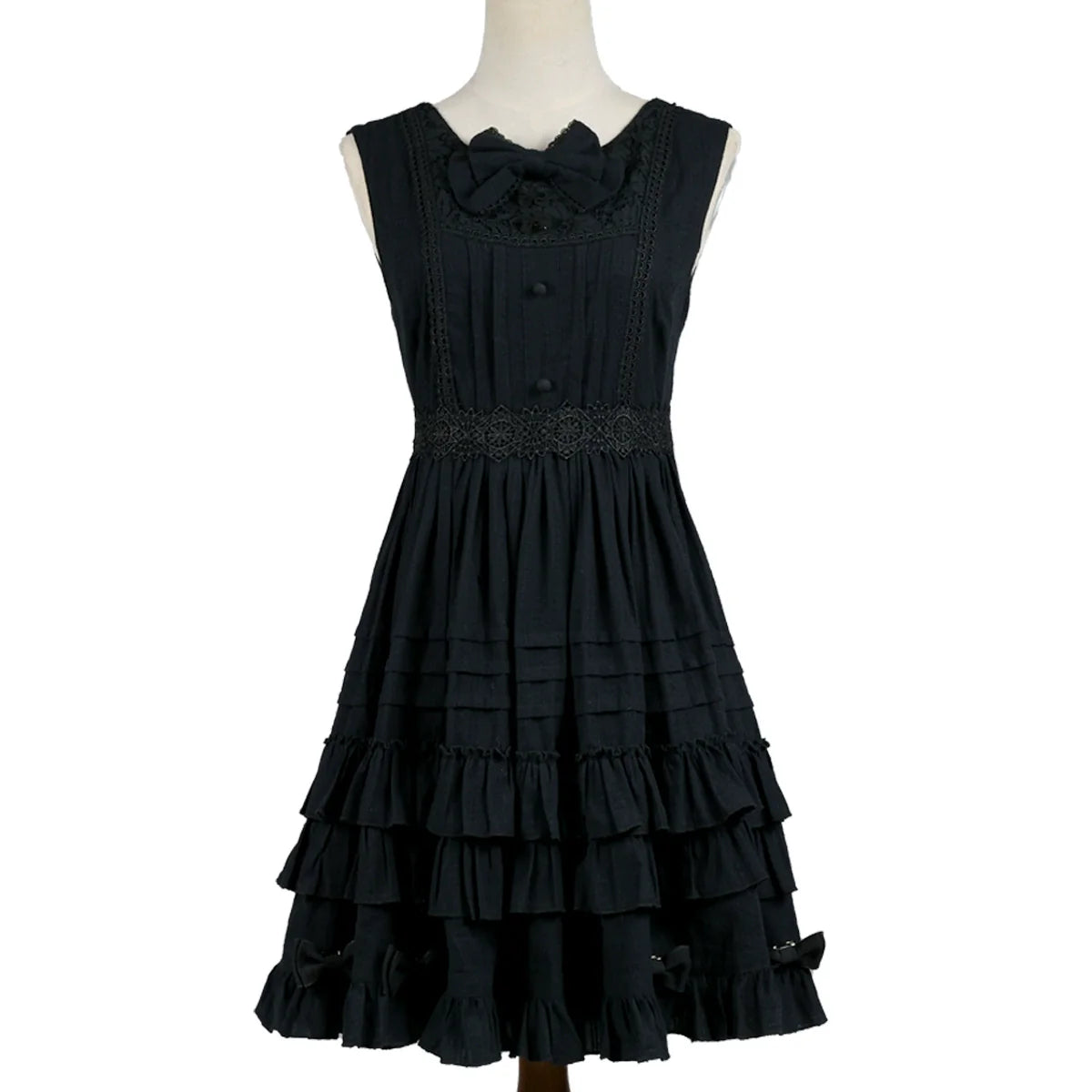 Elegant Lolita JSK Dress Solid Color JSK - image 4