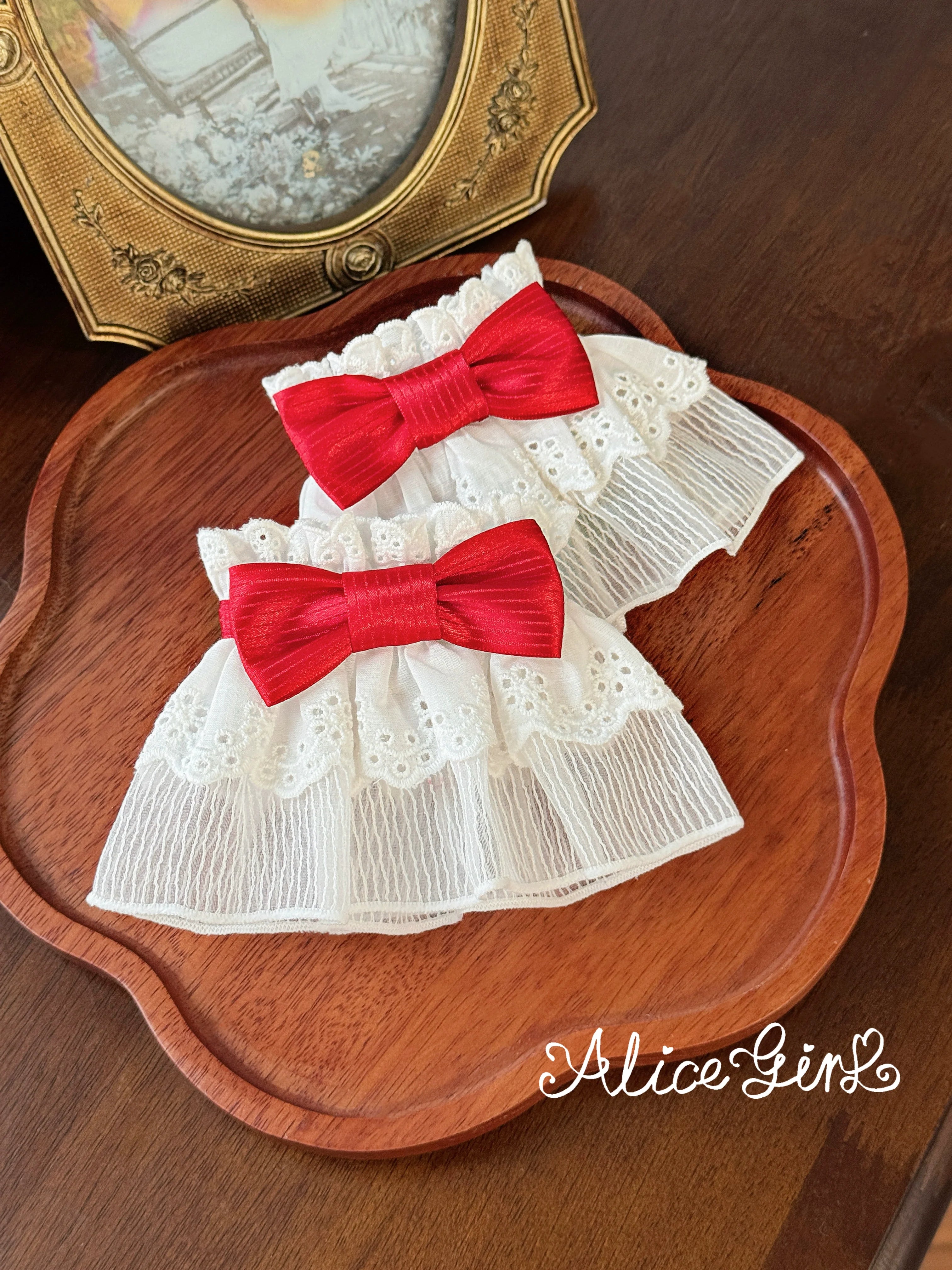 Old School Polka Dots - Sweet Lolita BNT & Detachable Sleeves - image 30