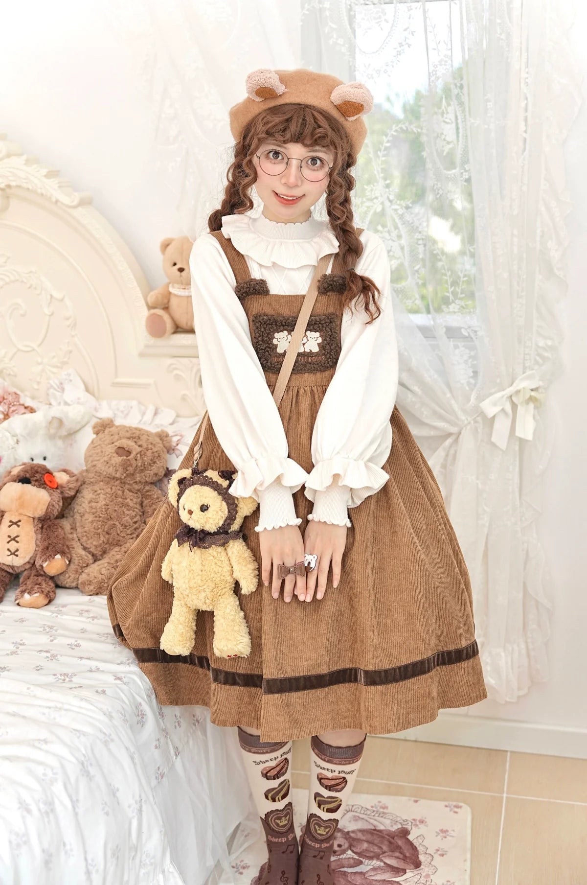 Sweet Lolita Sweater Autumn and Winter Lolita Inner Wear - image 8