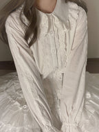 Lily - Kawaii Lolita Blouse Soft Girl Bubble Puff Sleeve - image 6