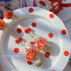 Handcraft Kawaii Lolita Mushroom Necklace - image 24