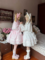 Praying Snowfall Old School Lolita Skirt Suit, Shirt and Cape - image 4