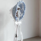 Elegant Lolita Bonnet Black Ribbon BNT - image 9
