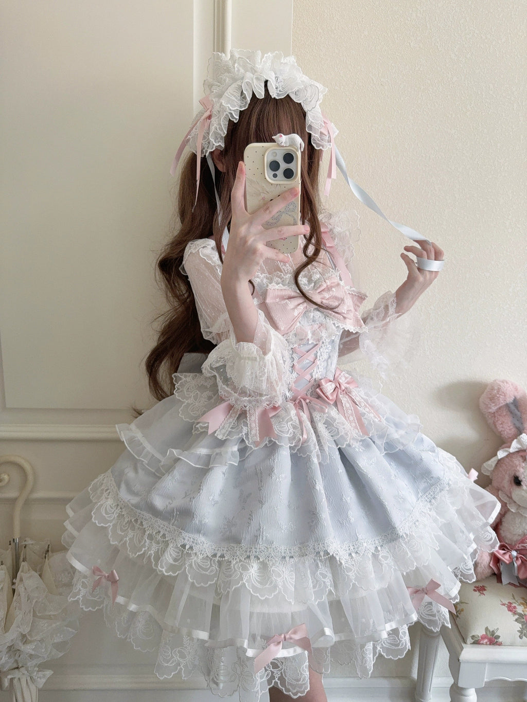 Fleeting Isle - Sweet Lolita Ballet Style JSK Dress - image 39