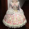 Rose Garden Prelude - Sweet Lolita OP Dress, Floral Printed - image 26