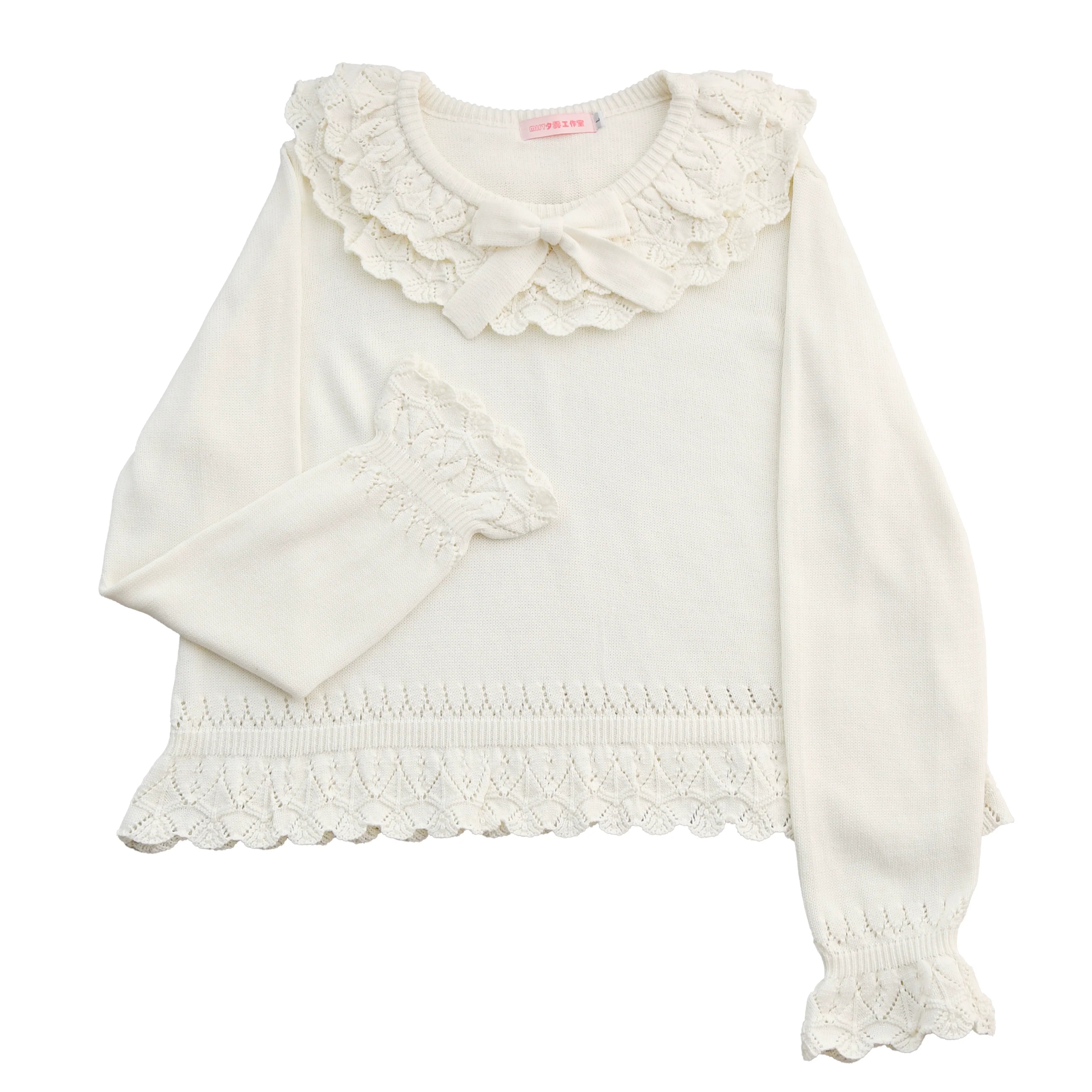 Nana - Sweet Lolita Sweater, Detachable Bow - image 17