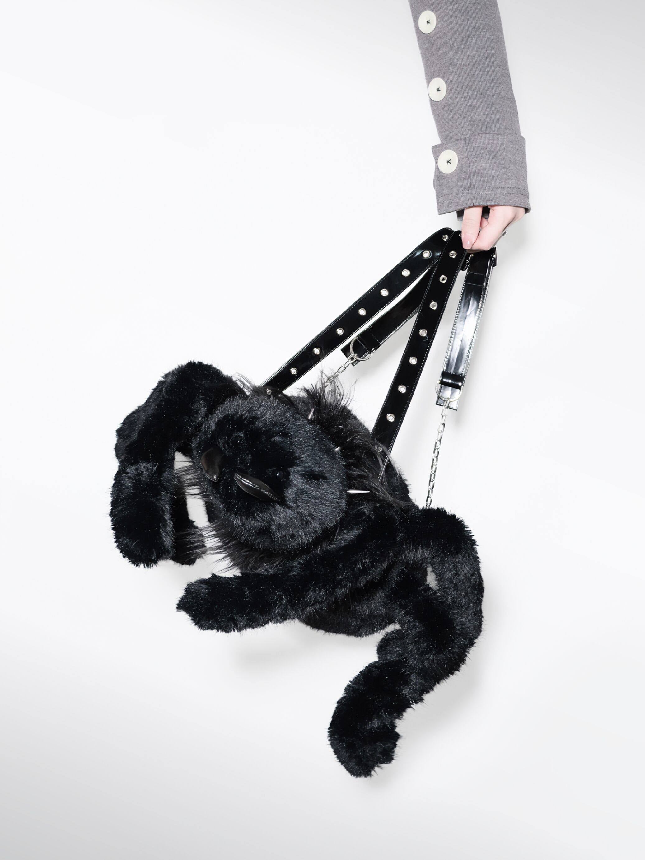 Dark Spider - Gothic Plush Shoulder Bag - image 14