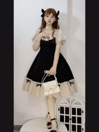 Cotton Plus Size Lolita OP Dress with Pockets - image 12