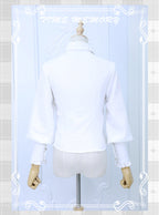 Elegant Lolita Slim Fit Mutton Sleeve Blouse - image 22