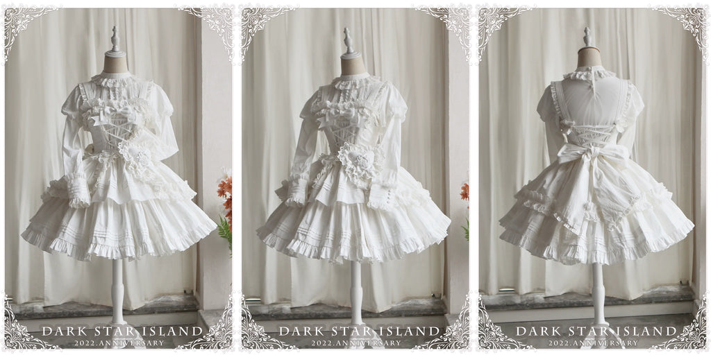 Halloween Gothic Lolita Short JSK Dress - image 18