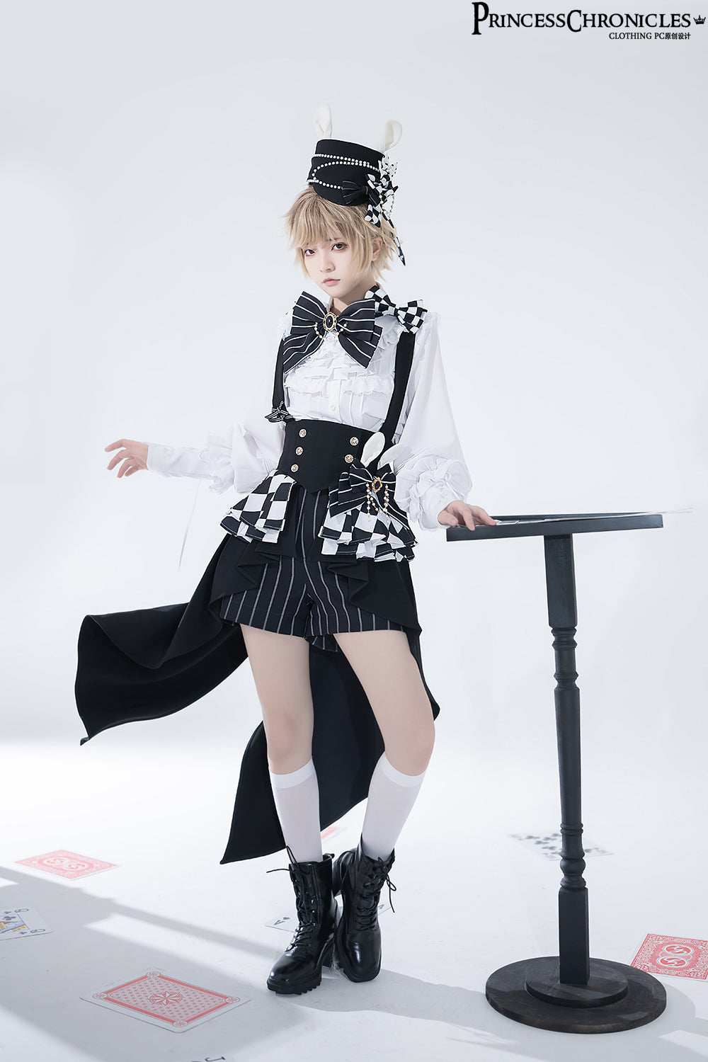Rabbit Theater Chessboard Ouji Fashion Shirt Set - image 34