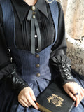 Griffin's Appointment - Vintage Lolita Pointed Collar Blouse - image 14