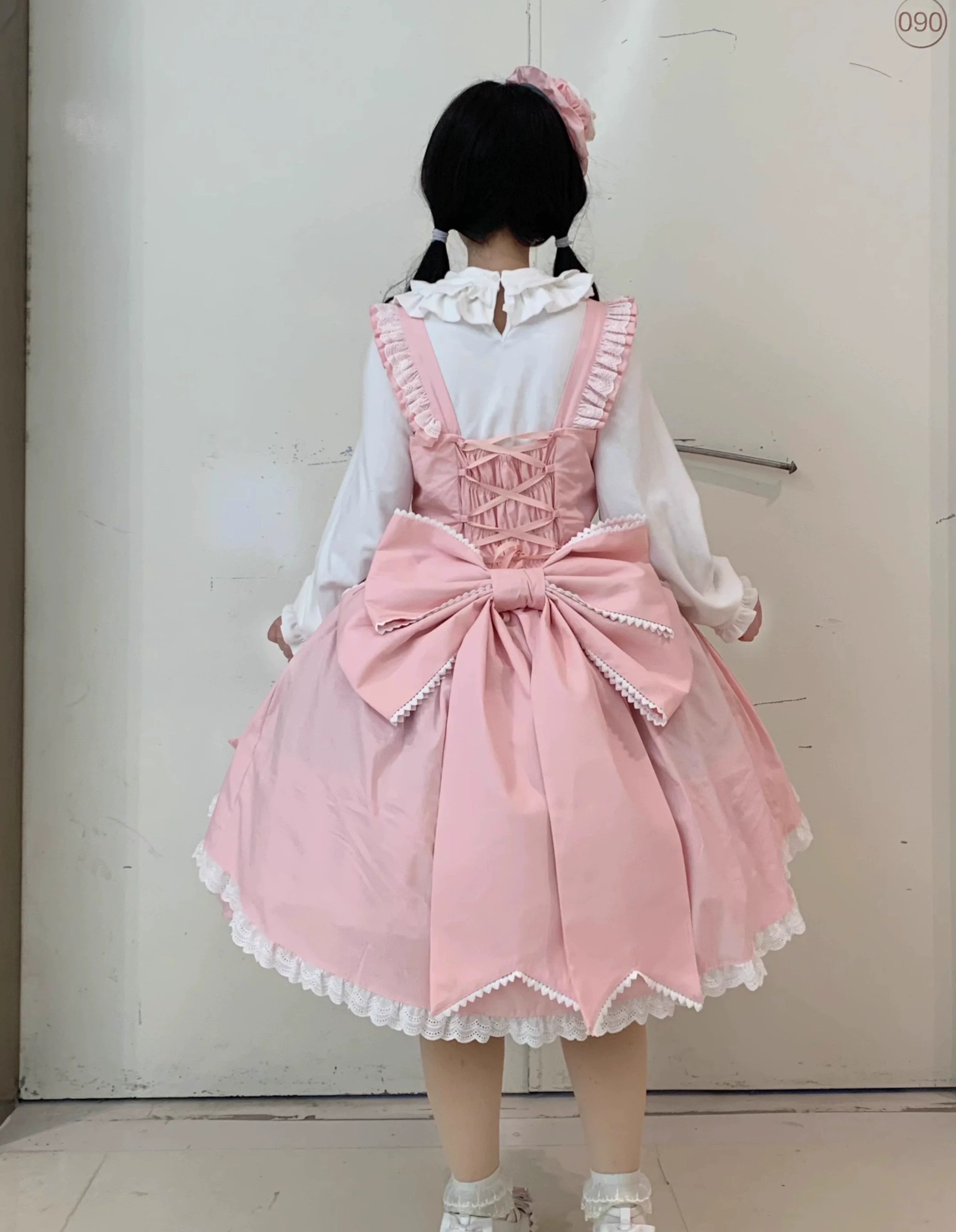 Gryza Plus Size Princess Lolita JSK with Cotton Tiered Ruffles - image 14