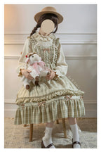 Green Fairy Tales Classic Plaid Plus Size Lolita JSK Dress - image 5