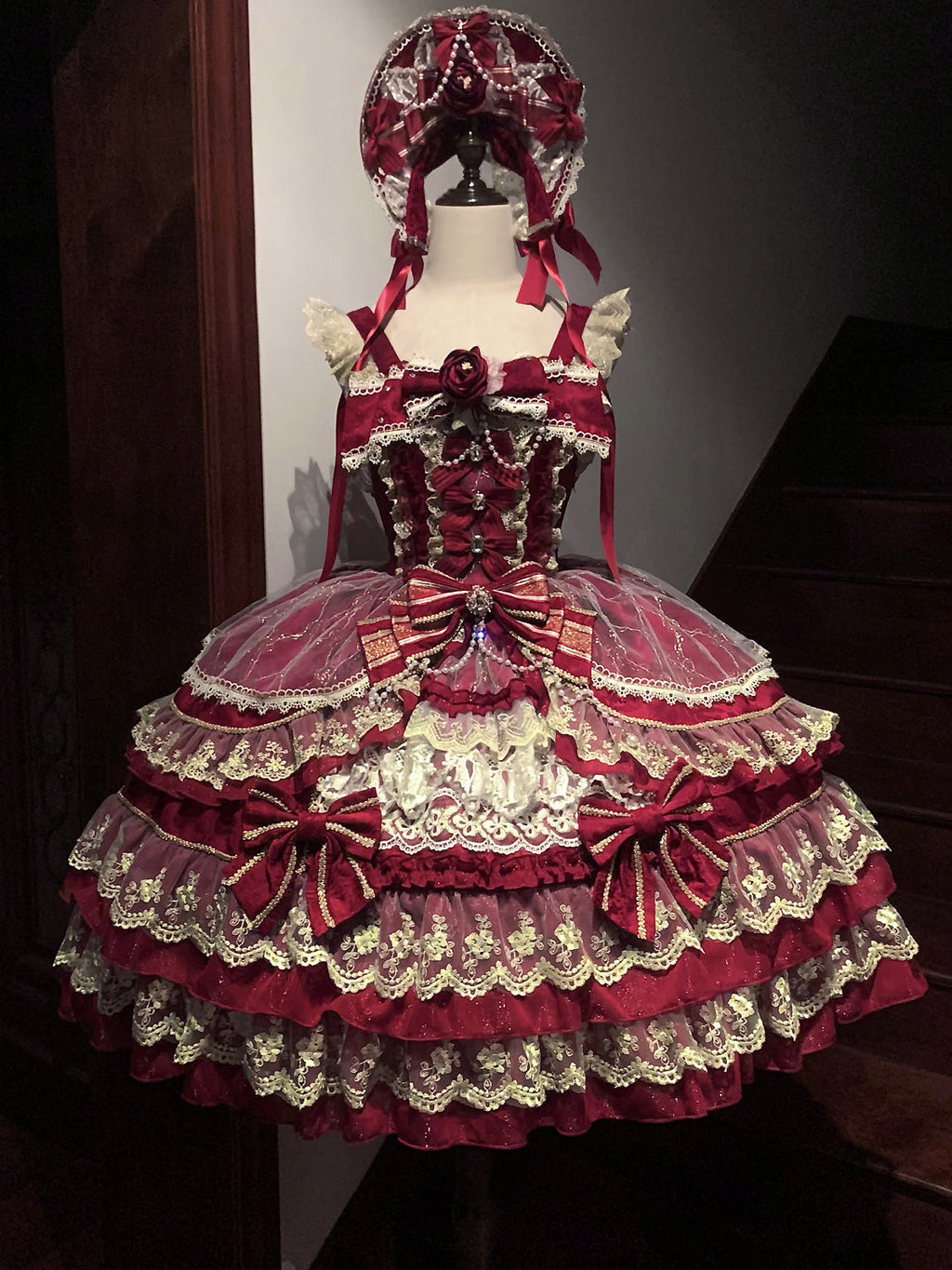 Gem Crown - Sweet Lolita Tiered JSK Dress Suit and BNT - image 35