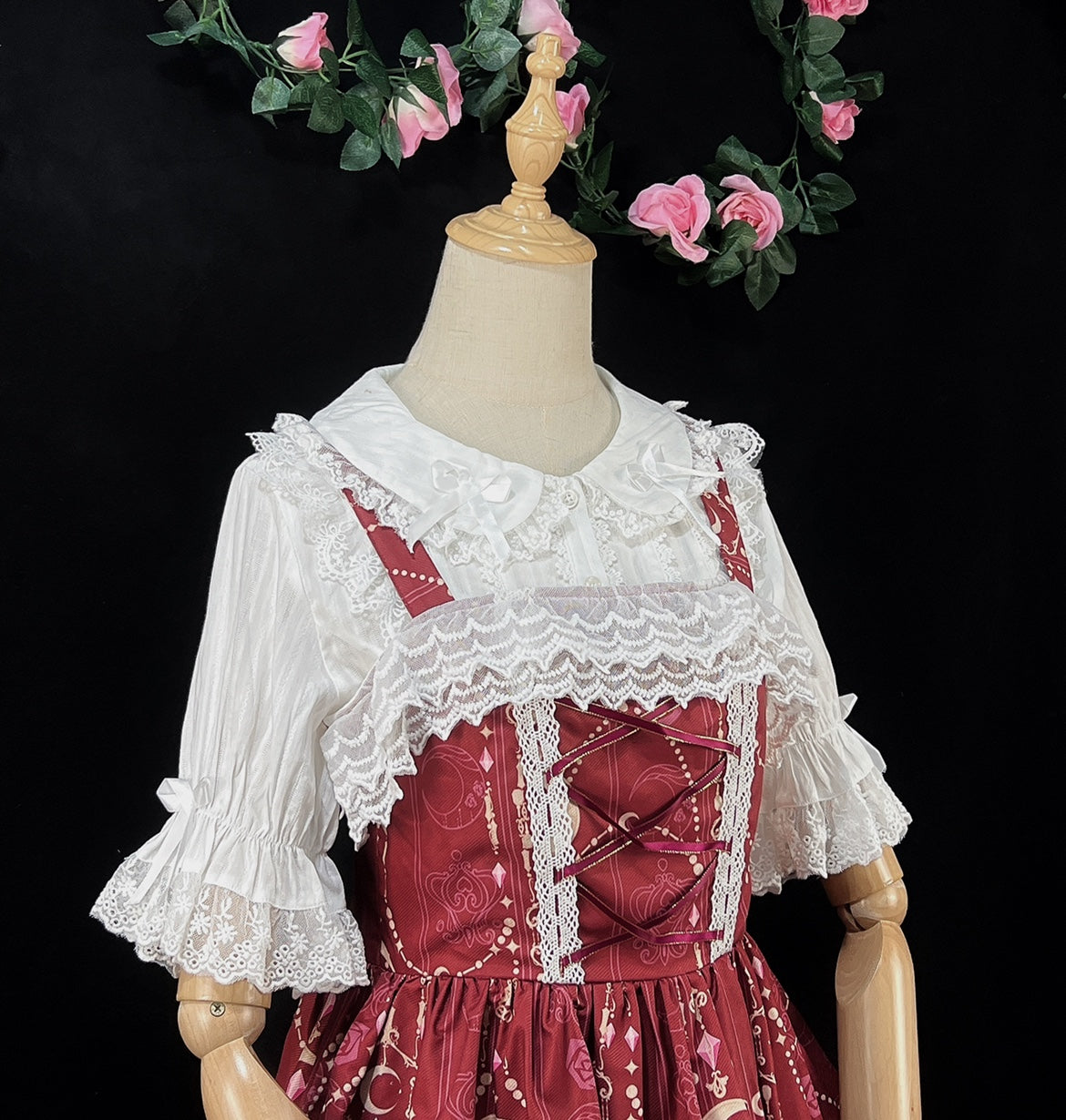 Summer Short Sleeve Cotton Lolita Blouse - image 14