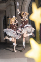 Chocolate Milk Pie - Sweet Lolita JSK Dress Summer Salopette - image 17