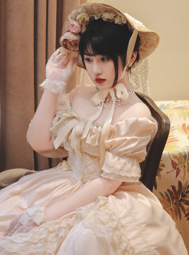 CLA Vintage French Lolita OP Dress - image 7