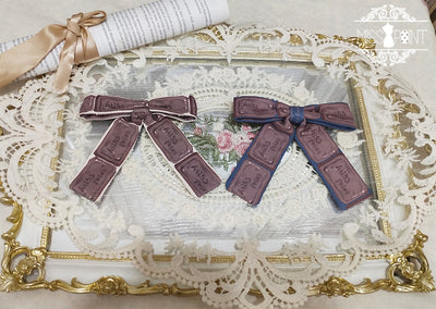 Chocolate Daily Lolita Bow KC and Brooch Collection - image 18