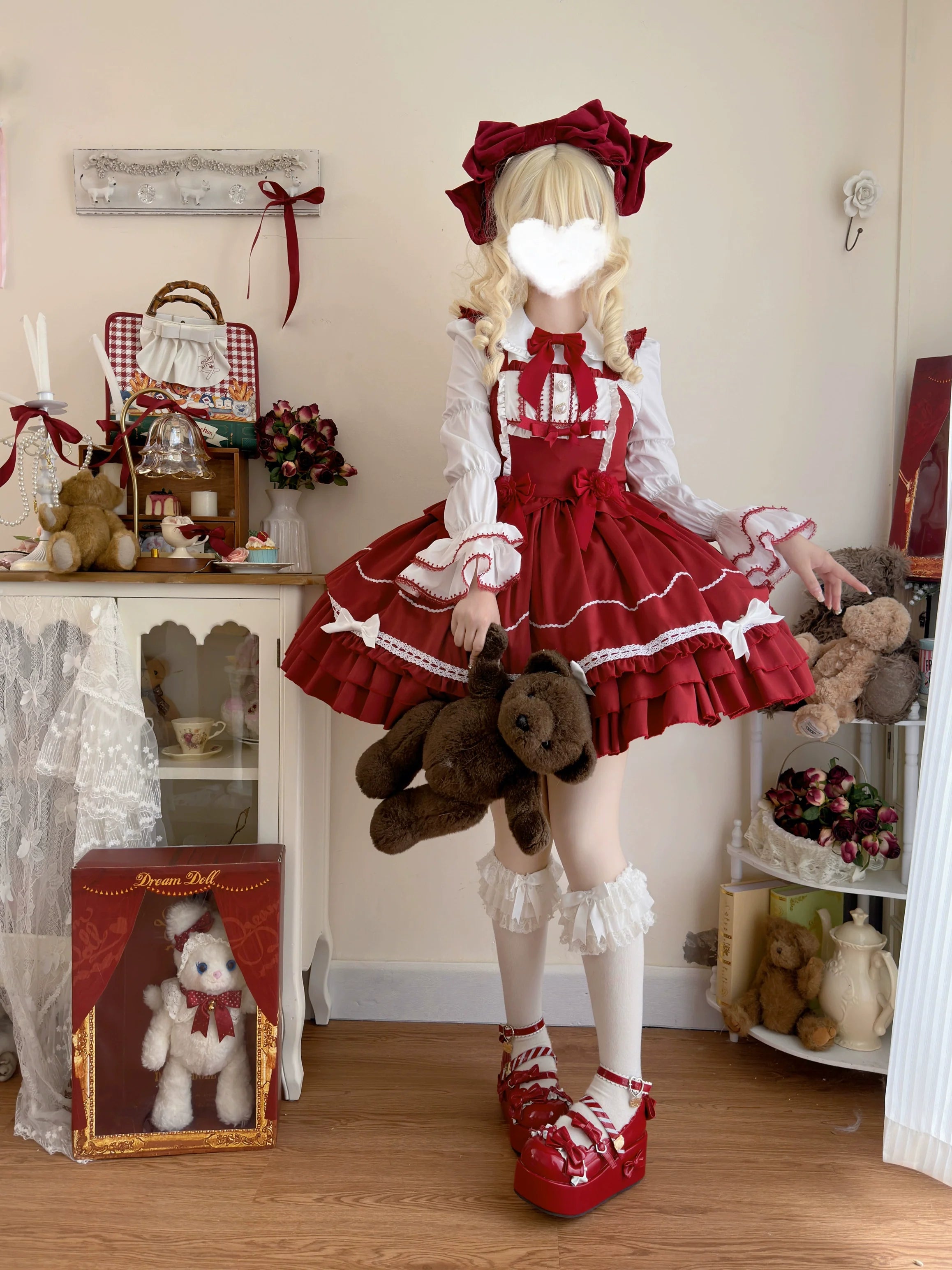 Paper Shell Cake - Sweet Lolita JSK Dress Summer Dress - image 2