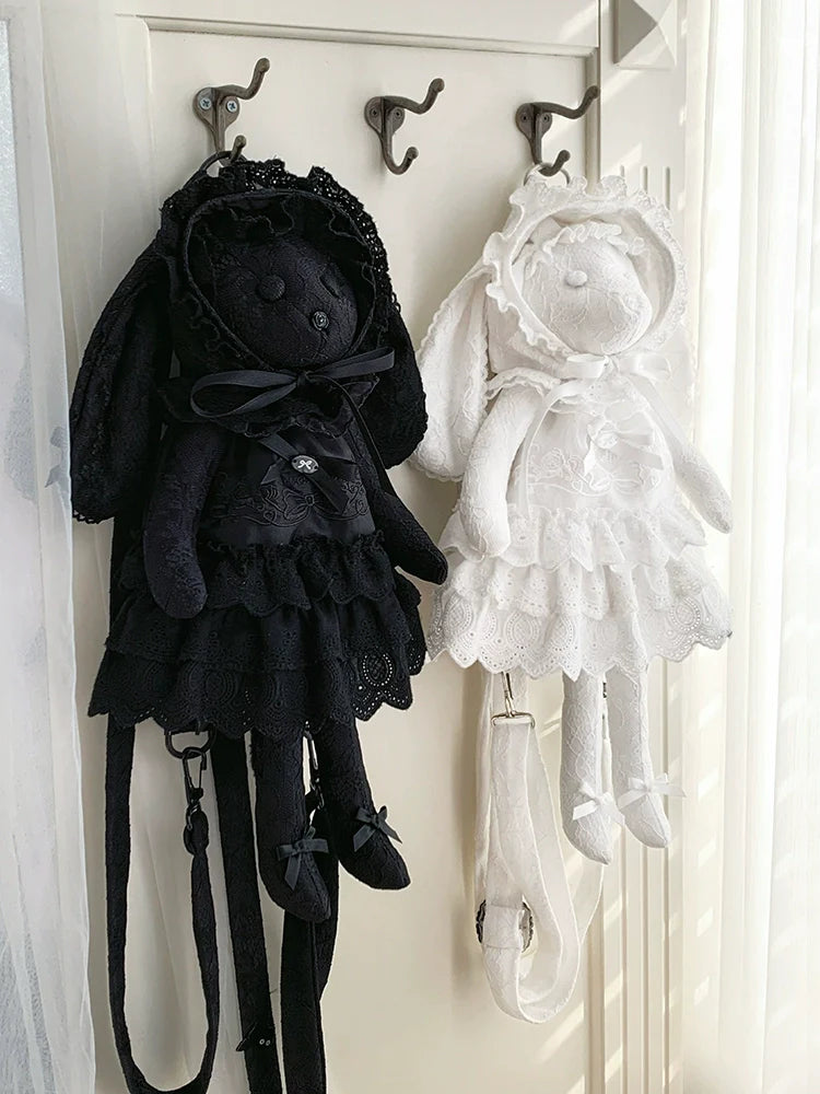 Puppet Box - Kawaii Lolita Bag Lamb Kitten Detachable Bag Dress Hat and Accessories - image 2