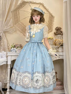 Small Porcelain Plate - Classic Lolita JSK Printed Dress and Accessories - image 1