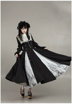 Raven's Night Song Oriental Gothic Lolita Dress Set - image 54