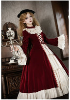 The Nutcracker - Winter Classic Lolita OP Dress, Front Opening and Accessories - image 19
