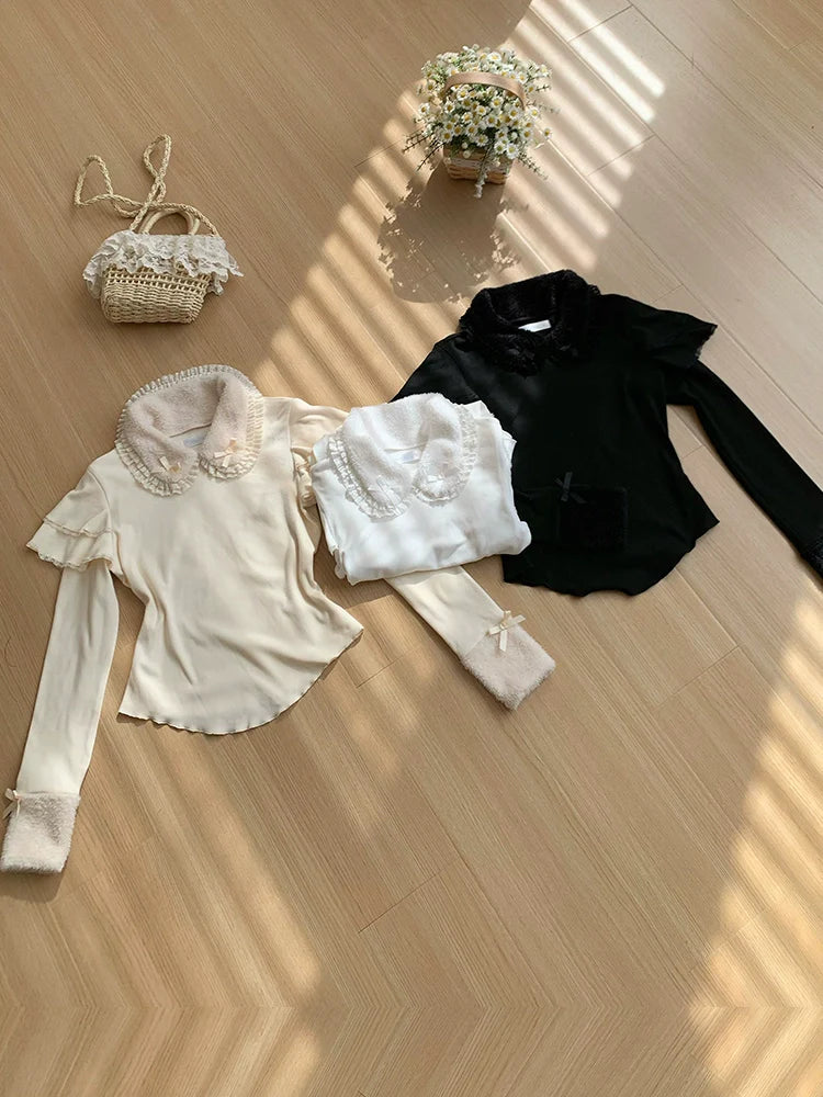 Sweet Lolita Knit Innerwear Sweater - image 15