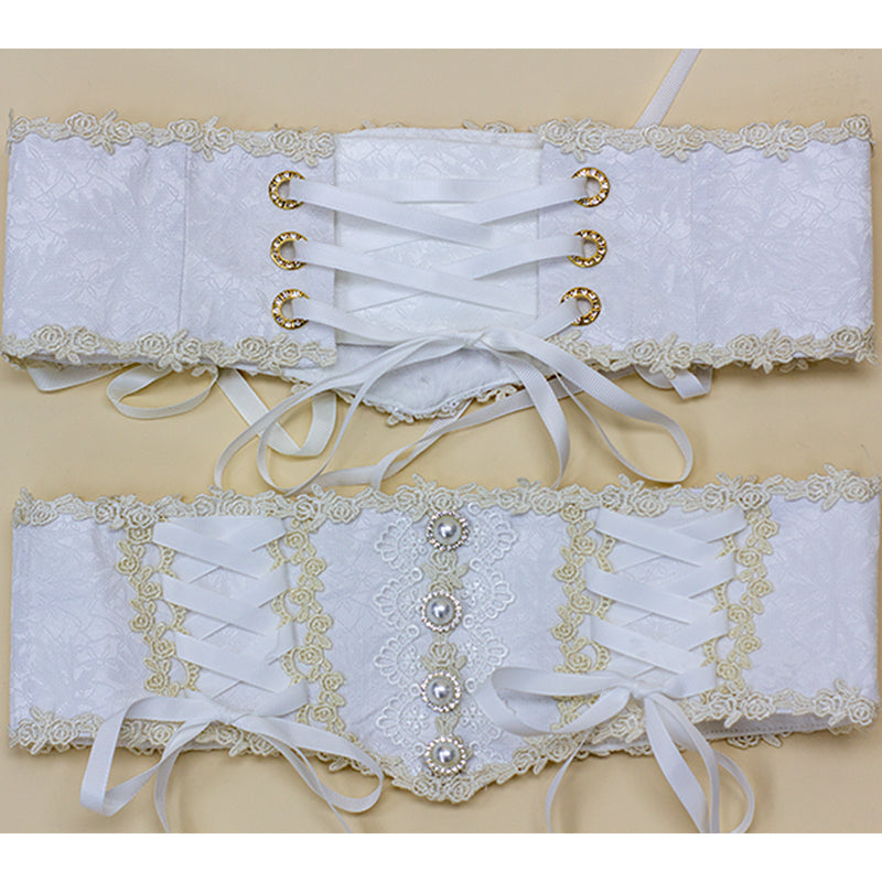 Plus Size Lolita Lace Corset - image 2